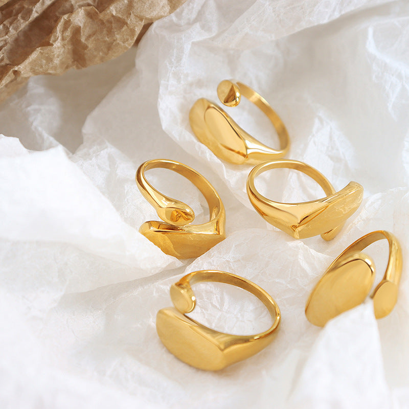 Minimalist Gold Odyssey Ring