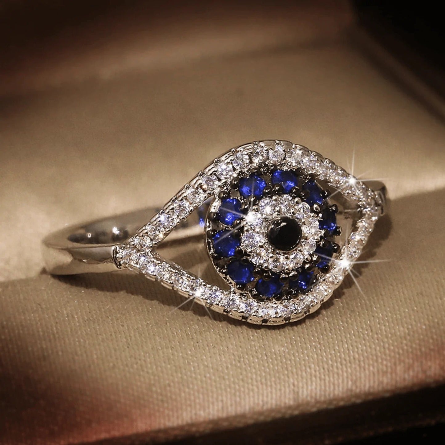 Blessed Evil Eye Ring Roxxe