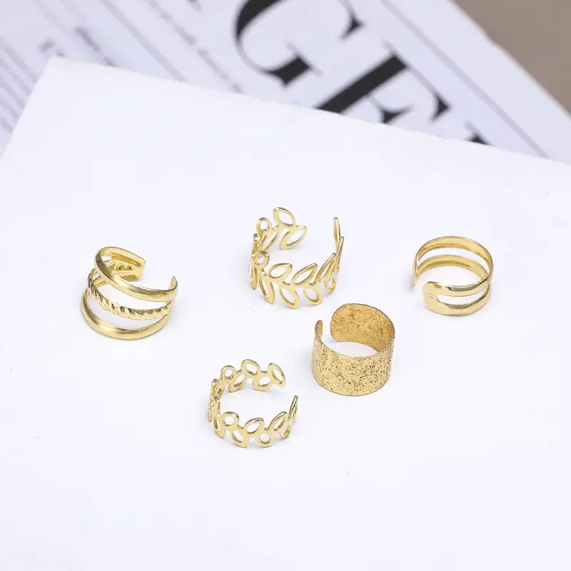 Y2K Hip Hop Style Earring Set
