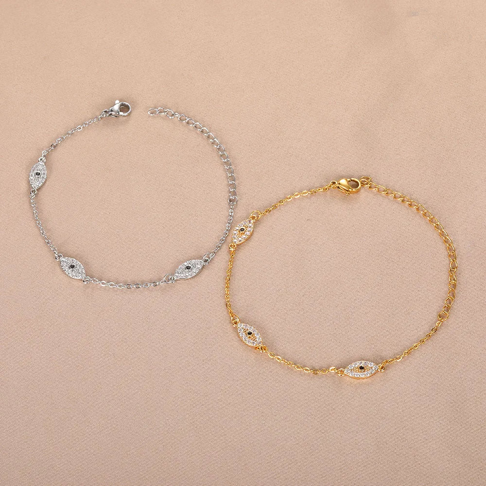 Evil Eye Diamond Bracelet