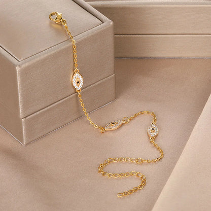 Evil Eye Diamond Bracelet