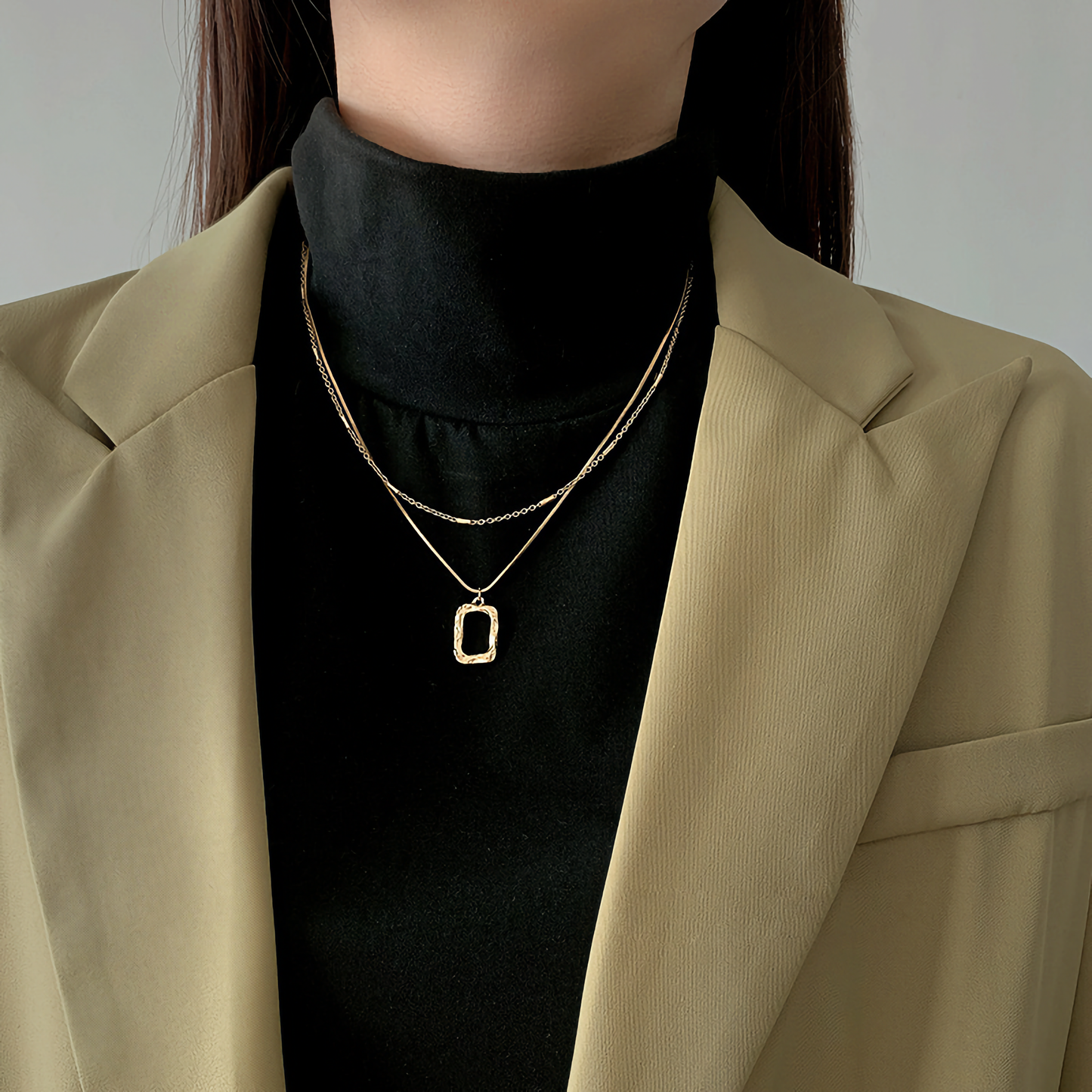 Abigail Layered Chain Necklace