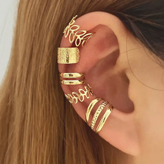 Y2K Hip Hop Style Earring Set