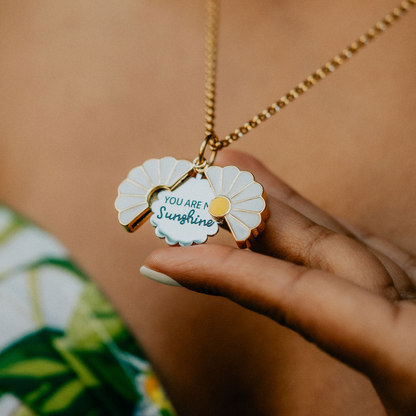 Secret 'You Are My Sunshine' Necklace