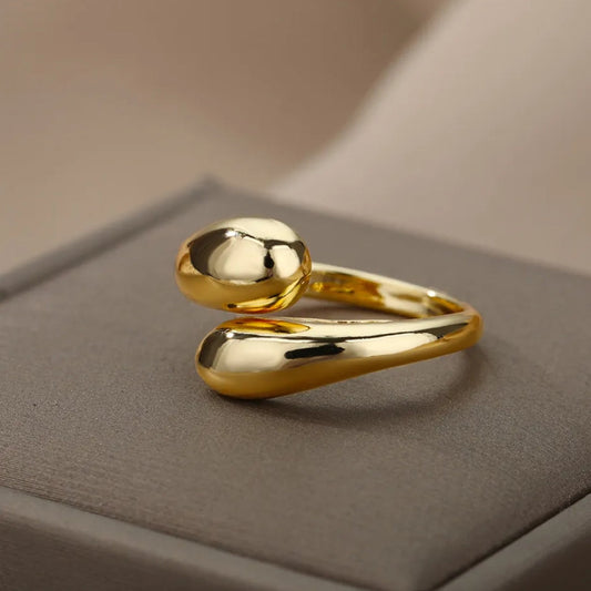 Adjustable Gold Ring