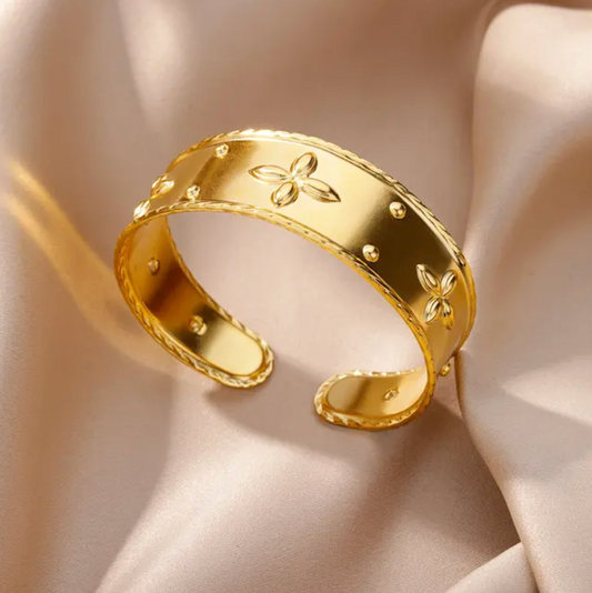 18K Gold Plated Snake Bracelet