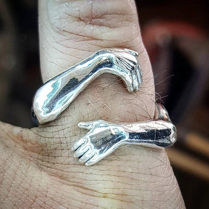 925 Silver 'Embrace' Ring