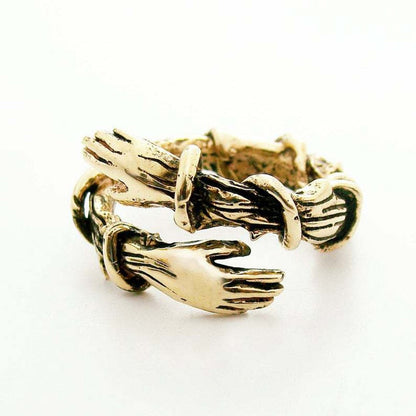 925 Silver 'Embrace' Ring