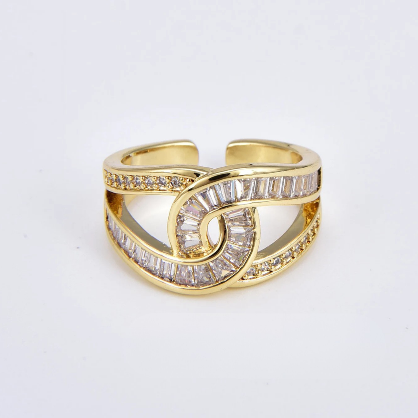 Marina - Elegant Adjustable Knot Ring