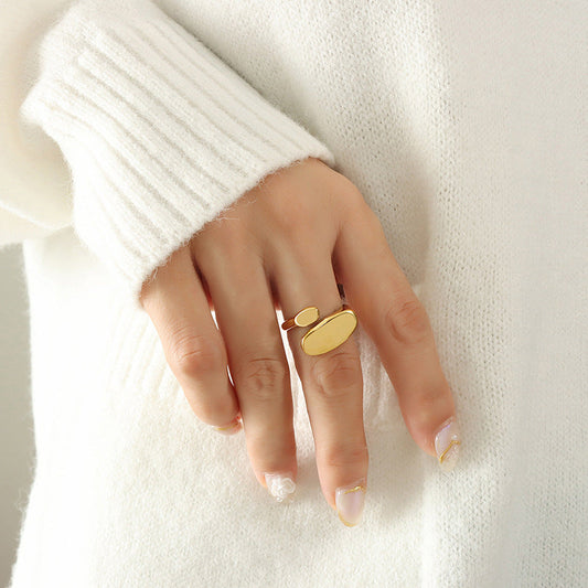 Minimalist Gold Odyssey Ring