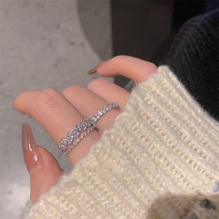 Twin Cascade Rings with Zirconia