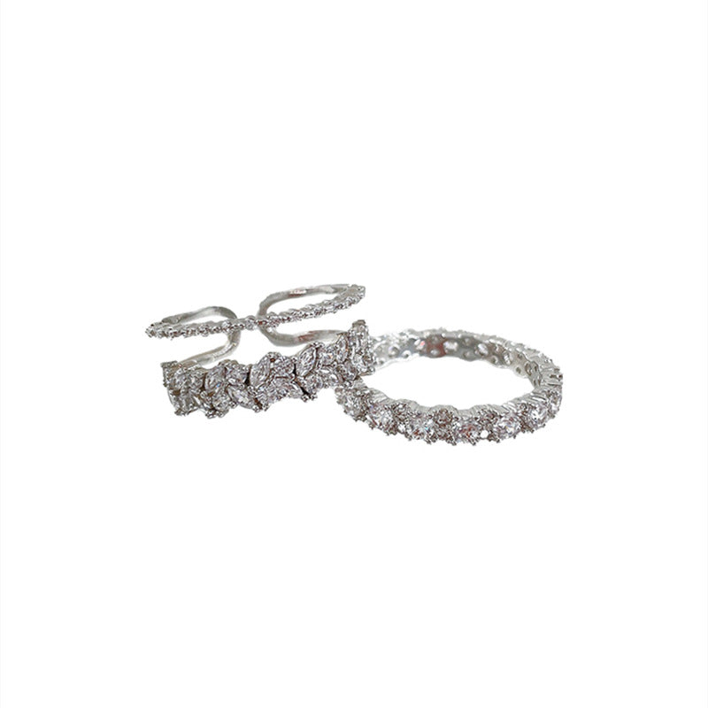 Twin Cascade Rings with Zirconia