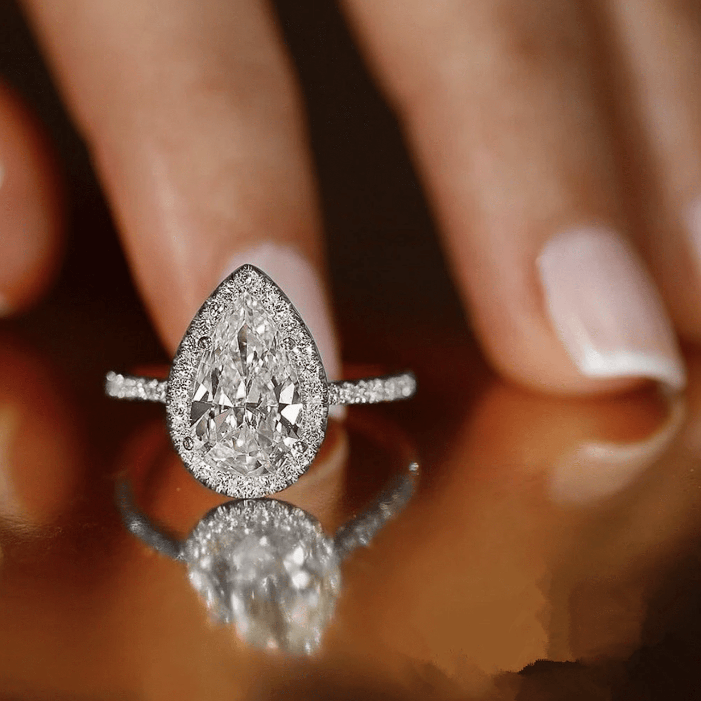 Talia Pear-Shaped Ring