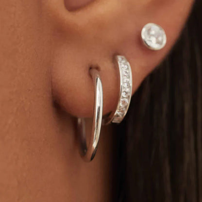NoÃ©mie Sorel Earrings | White Gold