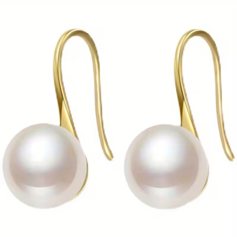 Elegant Pearl Drop Earrings