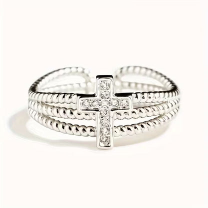 Adjustable 3-Layer Crossover Ring