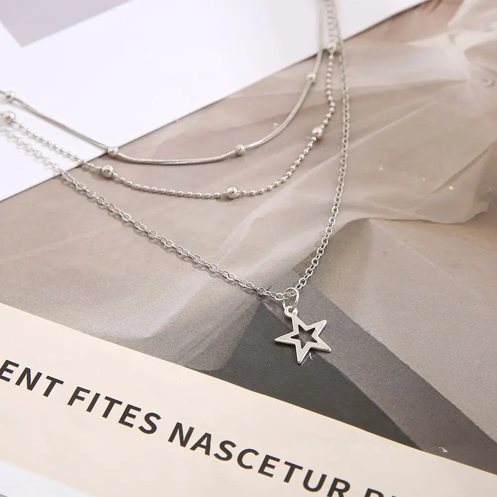 Vintage Star Necklace