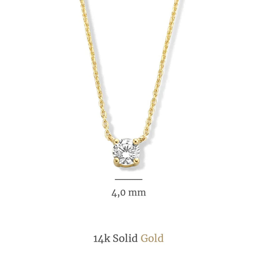 ClÃ©a Moissanite Stone Set | Gold