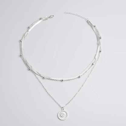 Triple 925 Silver Necklace