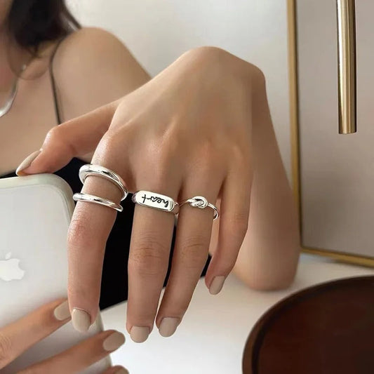 Vintage Adjustable 925 Silver Ring
