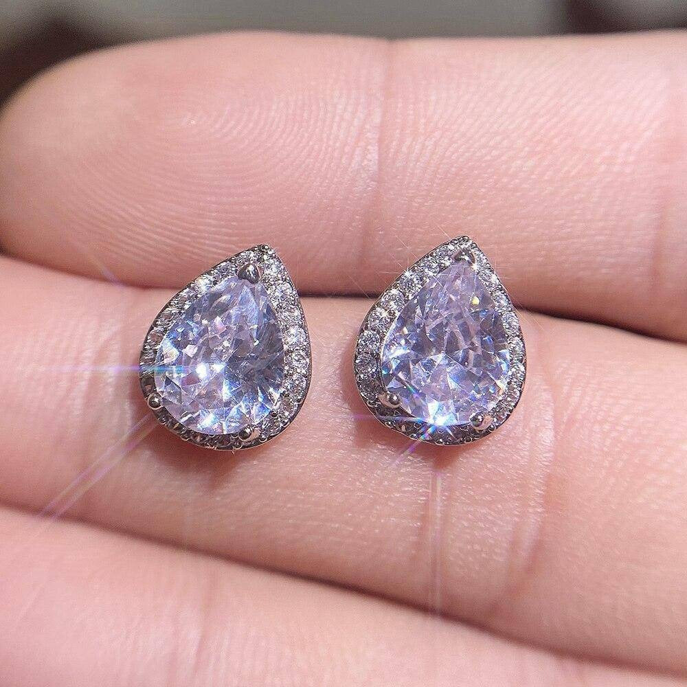 Aria Pear-Shaped Earrings