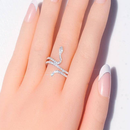 Gorgon Snake Ring