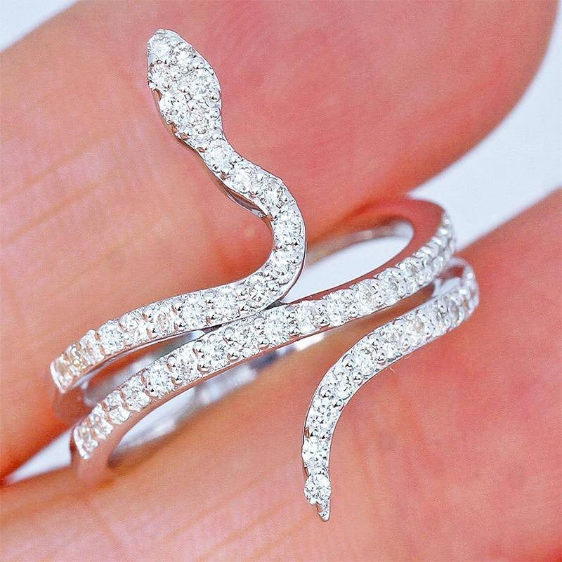 Gorgon Snake Ring