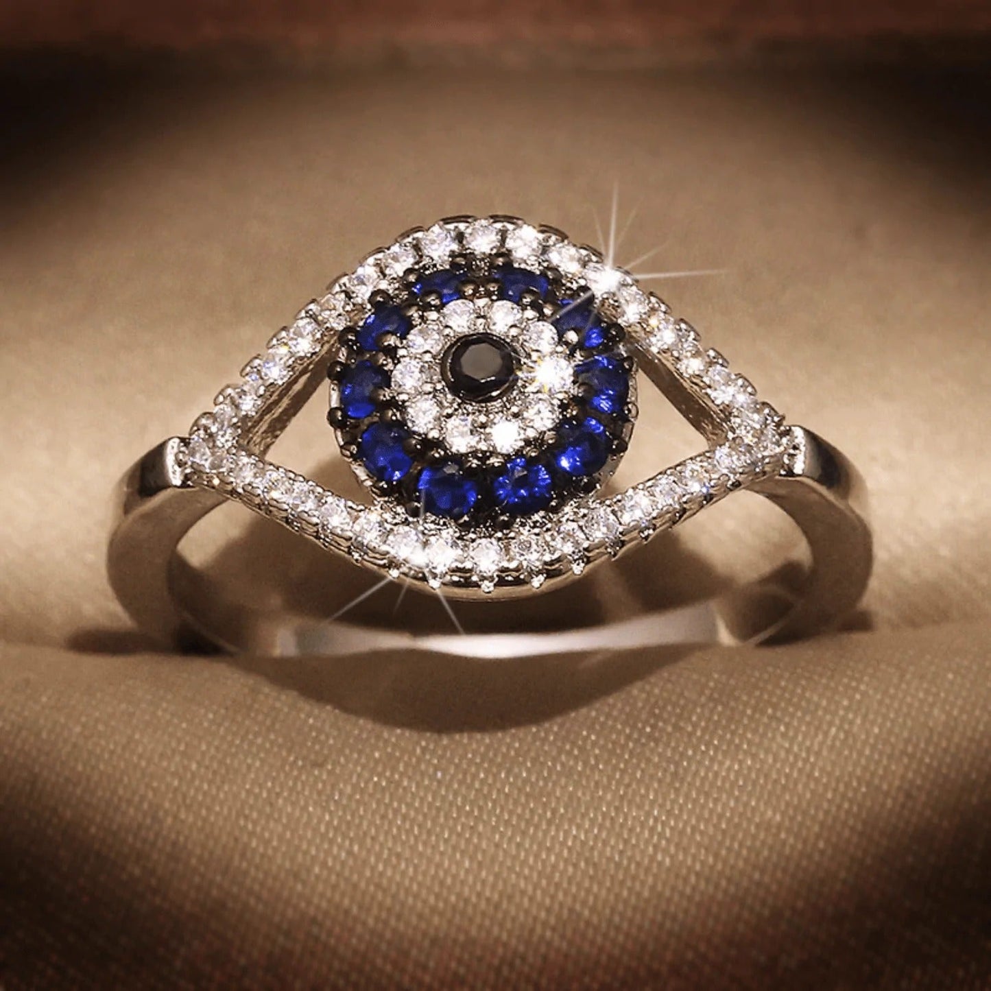 Blessed Evil Eye Ring Roxxe