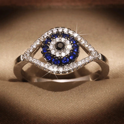 Blessed Evil Eye Ring Roxxe