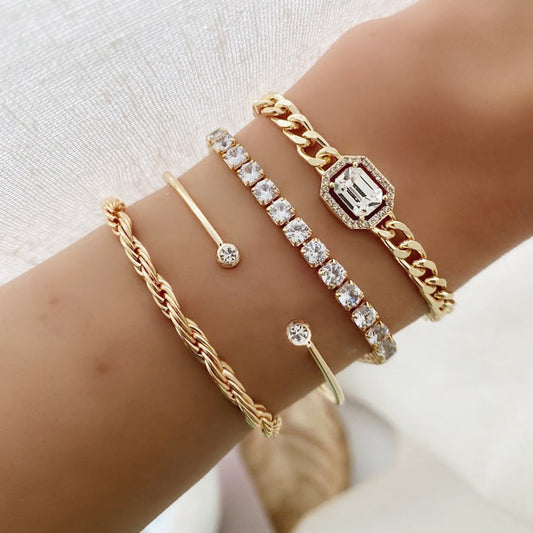 Venus Set of 4 Bracelets